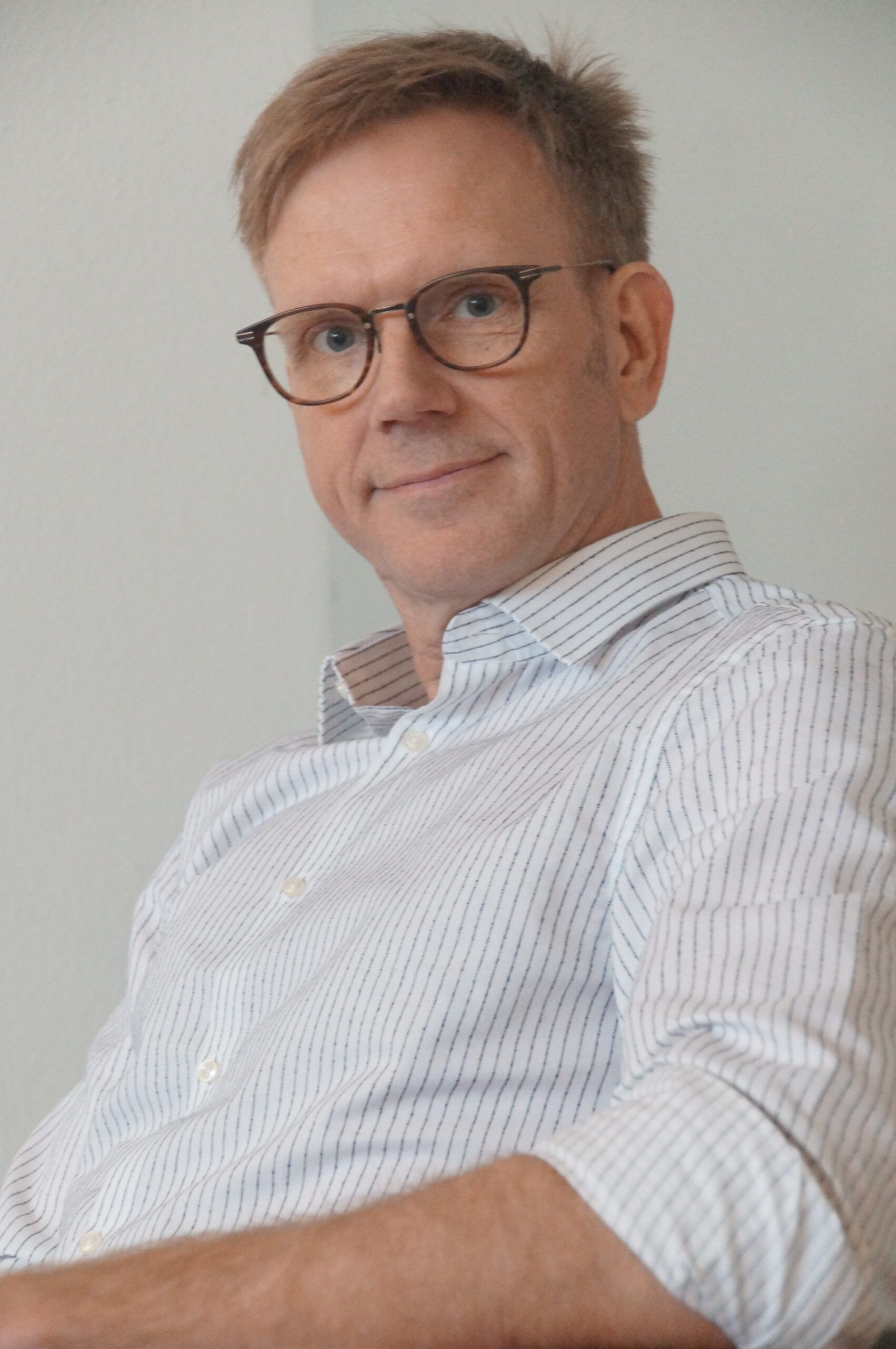 Portræt af Allan Kirkfeldt, erhvervspsykolog og indehaver af Via Ire
